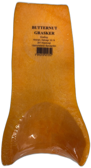 Butternut Grasker fullhreinsað
