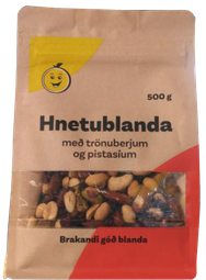 Krónu hnetumix með trönuberjum