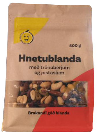 Krónu hnetumix með trönuberjum