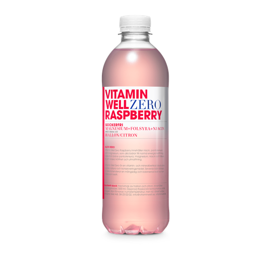 Vitamin Well zero raspberry