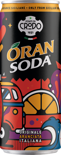 Crodo orange soda