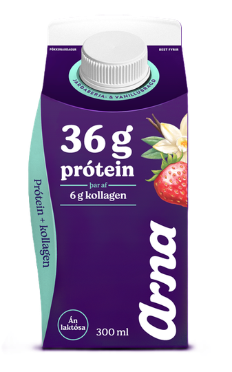 Arna prótein+ kollagen jarðvan