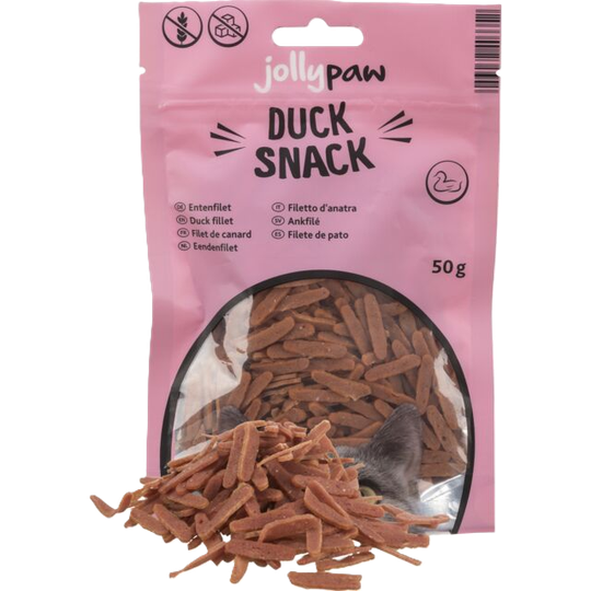 JollyPaw kattanammi með önd