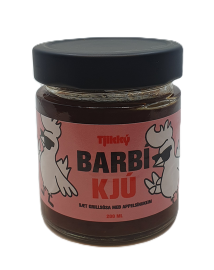 Tjikký barbíkjú appelsínu sósa