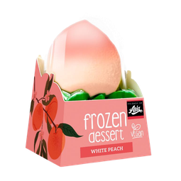 Frozen Dessert ís hvít ferskja