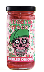 Broken Taco lime pickled onion