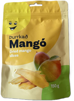 Krónu þurrkað mangó