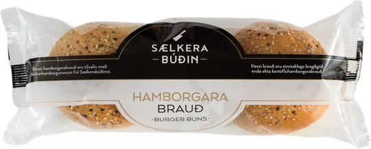 Sælkerabúðin lúxus hamborgarabrauð
