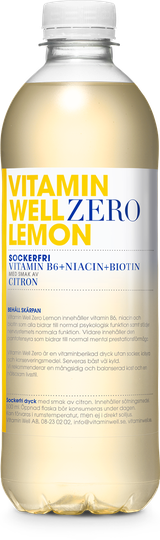 Vitamin Well zero sítrónu