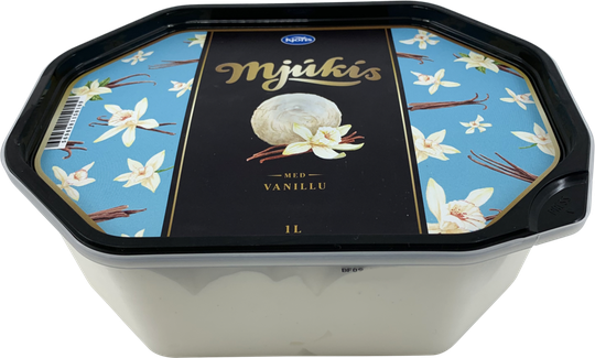 Kjörís mjúkís með vanillu