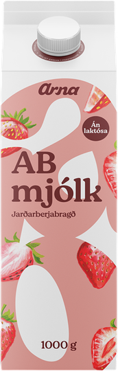 Arna ab mjólk með jarðarberjabragði