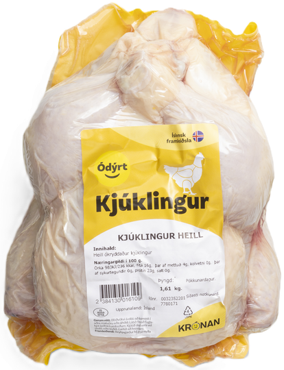 Ódýrt kjúklingur heill