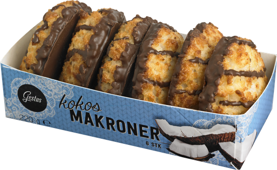 Gestus kókosmakkarónur