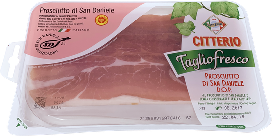Citterio tagliofresco prosciuttio san daniele
