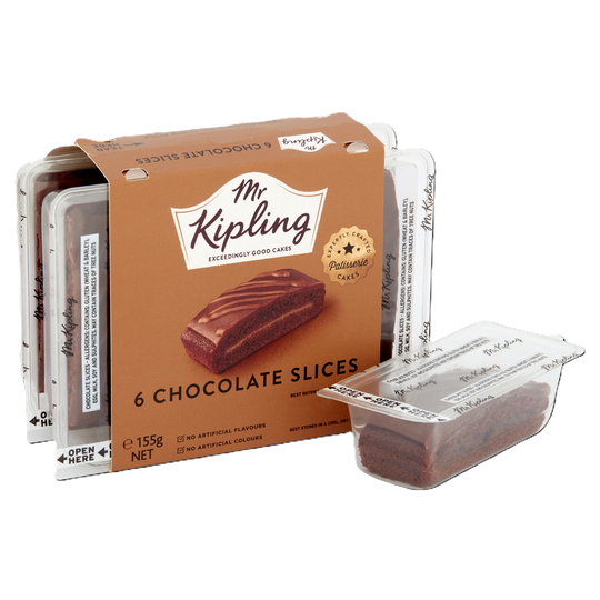 Mr. Kipling chocolate slices 6stk