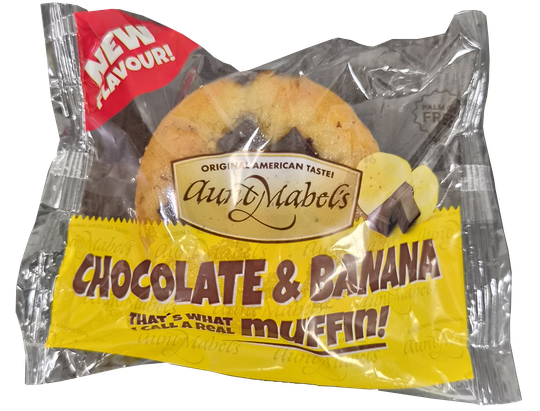 Aunt Mabel muffins chocolate banana