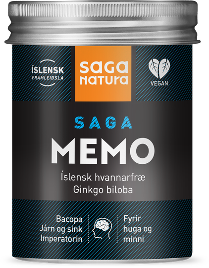 Saga Natura saga memo töflur
