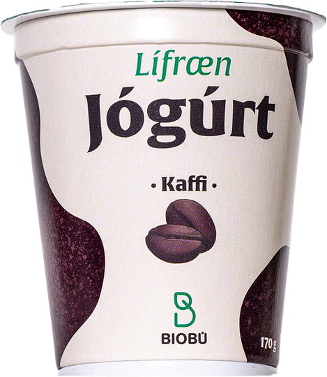Biobú lífræn jógúrt kaffi