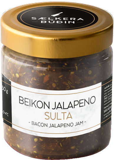 Sælkerabúðin beikon & jalapeno sulta