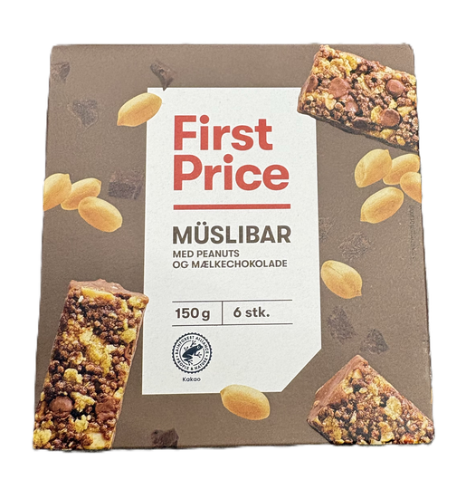 First Price 6pk múslíbar súkkulaði