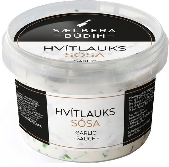 Sælkerabúðin hvítlaukssósa