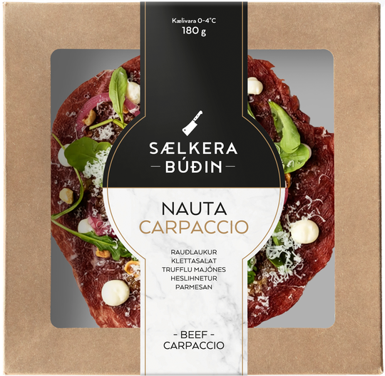Sælkerabúðin nauta carpaccio