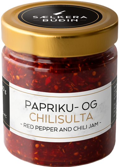 Sælkerabúðin papriku- og chilisulta