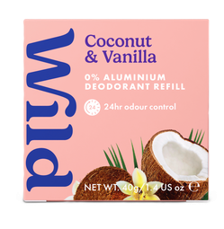 Wild deo áfylling coconut & vanilla