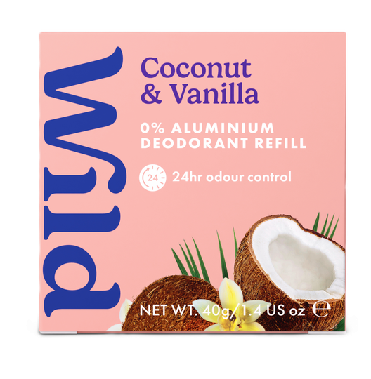 Wild deo áfylling coconut & vanilla