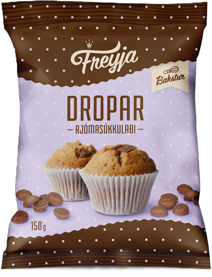 Freyju dropar rjómasúkkulaði