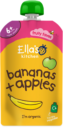 Ellas Kitchen skvísa bananar og epli