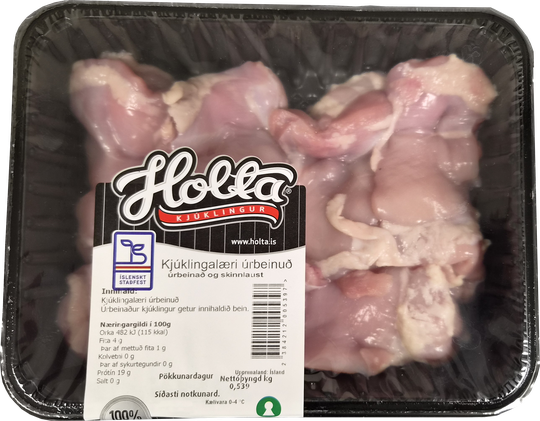 Holta kjúklingalæri úrbeinuð 100%
