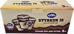 Kjörís styrkur ís 3 * 240 ml