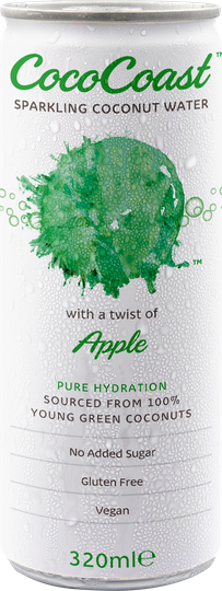 CocoCoast kókosvatn sparkling apple