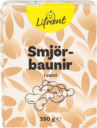 Krónan lífrænt smjörbaunir