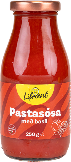Krónan lífrænt pastasósa basil