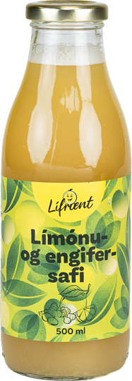 Krónan lífrænt safi lime og engifer