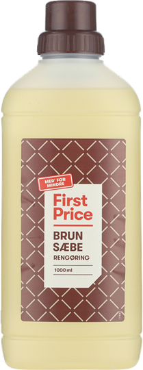 First Price fljótandi brúnsápa