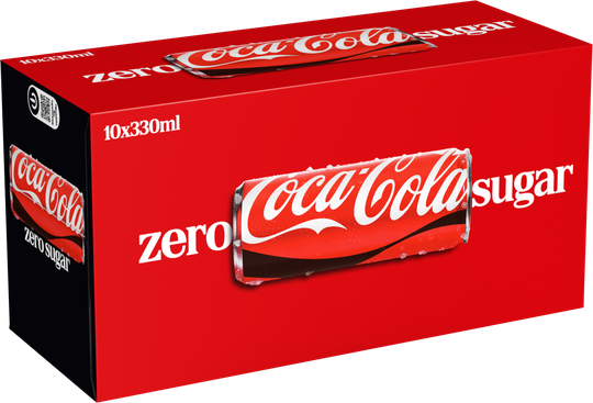 Coca Cola án sykurs 10 dósir