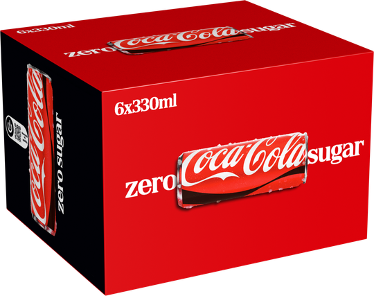 Coca Cola 6pk án sykurs