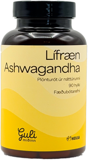 Guli miðinn ashwagandha