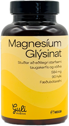 Guli miðinn magnesíum glýsinat