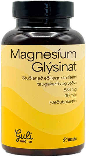 Guli miðinn magnesíum glýsinat