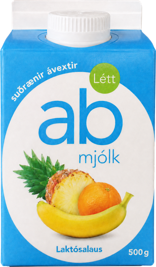 MS ab mjólk létt með suðrænum ávöxtum