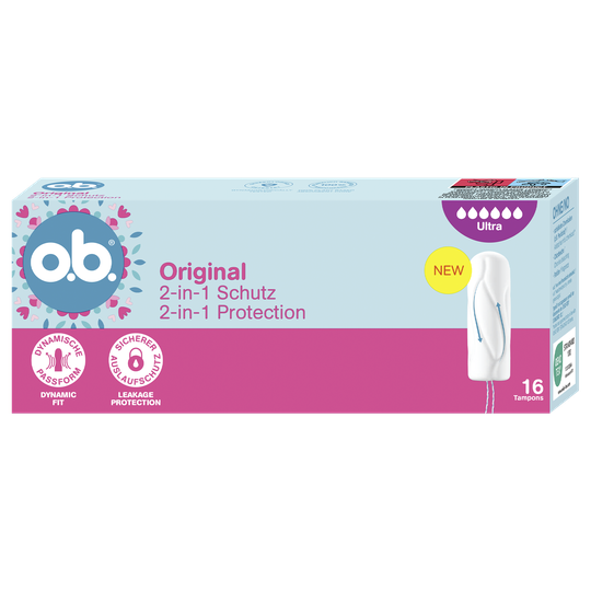 O.B. original tíðatappar ultra