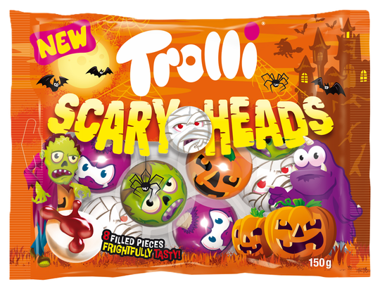 Trolli scary heads