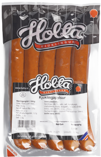 Holta kjúklingapylsur