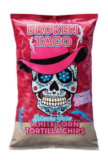 Broken Taco sriracha chips