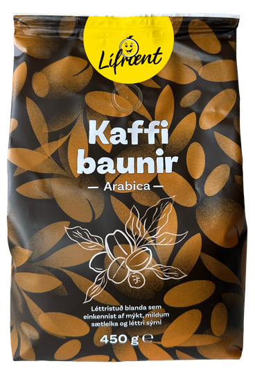 Krónan lífrænt kaffibaunir