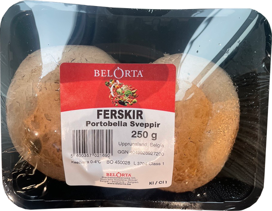 BelOrta sveppir ferskir portobello